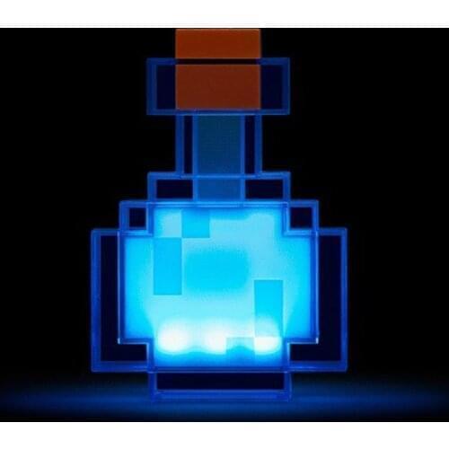 ACE-LITTLES Color Changing Potion Bottle - Lights Up and Switches Between 8 Different Colors - Officially