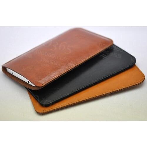 Hot selling ultra-thin super slim sleeve pouch cover, vintage microfiber Phone bag case For Motorola Moto Z Play for HTC One A9s