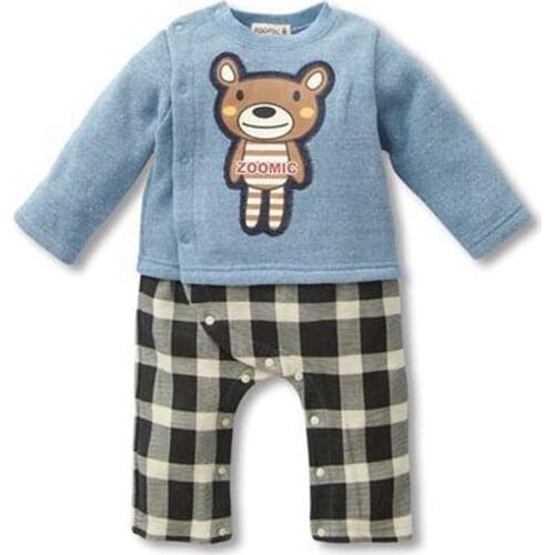 Winter hot sale Newborn baby clothes casual long-sleeved T-shirt Pants Jumpsuit Tracksuit the bear suit of the boys girls