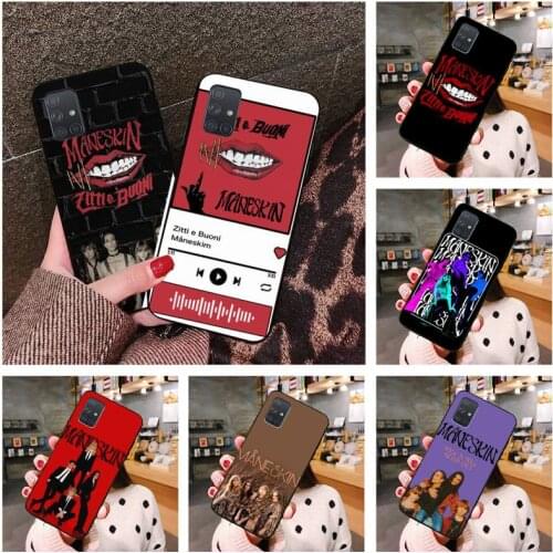 Maneskin Damiano David Phone Case For Samsung Galaxy A52 A21S A02S A12 A31 A81 A10 A30 A40 A50 A70 A80 A71 A51 5G