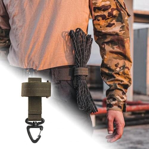 Multi-purpose Adjustable Gloves Hanging Buckle for Outdoor Camping