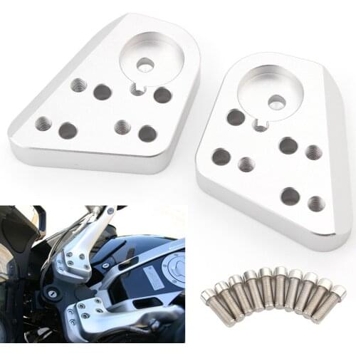 Motorcycle Handlebar Riser Bar Mount Handle Clamp Kit For BMW R1100RT R1150RT R1200RT R1100R R1150R 1994-2013 Models