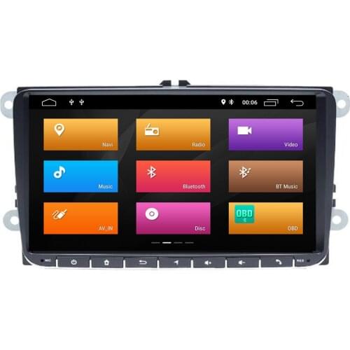 New! 9inch IPS matrix Android 10 Car DVD For VW Passat mk5 Golf6 for Polo Android Radio RDS TPMS