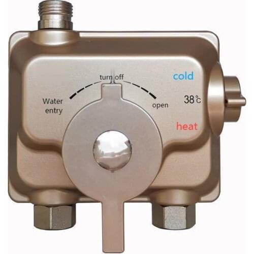 Solar Water Heater Removable and Washable Thermostatic Valve Thermostatic Mixing Valve Hot and Cold Shower Faucet