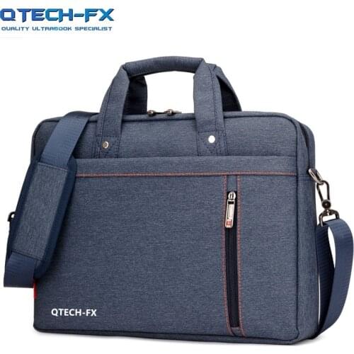 15.6 "17" Laptop Bag Shockproof Handbag Computer case Men woman Student Nylon Portable for Dell Apple QTECH-FX Xiaomi Acer Free