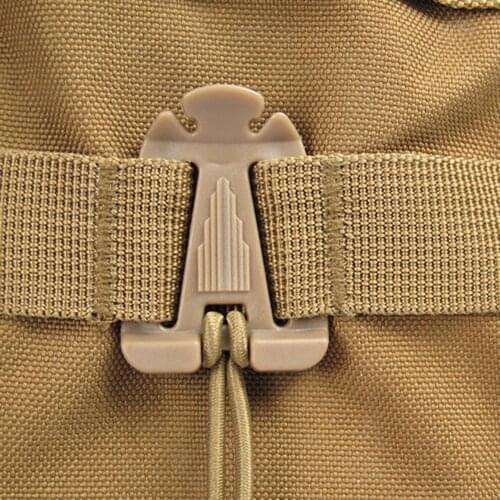 1/5/10Pcs EDC Tool Molle Backpack Buckle Carabiner Clips Outdoor Nylon Camping Bag Hanger Hook Clamp EDC Carabiner Survival Gear