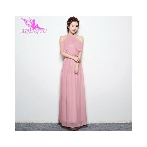 2021 girl sexy bridesmaid dress wedding guest formal dresses BN538