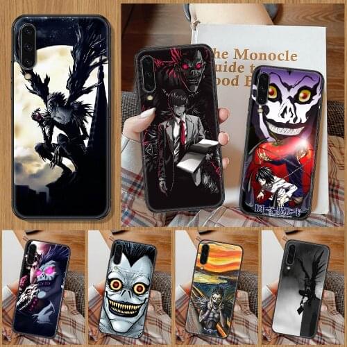 Death Note Ryuk Anime Phone Case For Samsung Galaxy A 10 12 20E 21S 30 32 40 50 51 52 70 71 72 5 6 7 2016 2018 black soft Etui