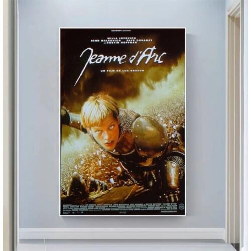 CP1130 The Messenger_ The Story of Joan of Arc (2) Classic Hot Movie Print Silk Fabric Poster Indoor Wall Art Decor Gift