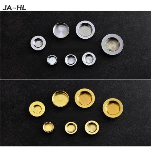 Billboard decoration nails glass fasteners mirror 4PCS fixing nails stainless steel decoration screw covers furniture hardware