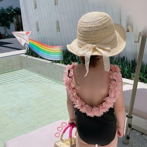 Childrens Swimsuit Girls Girls One-Piece Cute Princess Swimsuit Hot Spring Baby Baby Swimwear Water Sports Swimwear