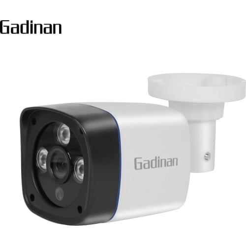 Gadinan 1/3" CMOS 1000TVL Indoor/Outdoor IR-Cut Night Vision 3 Array Led IR Waterproof Surveillance Security Cameras CCTV Camera