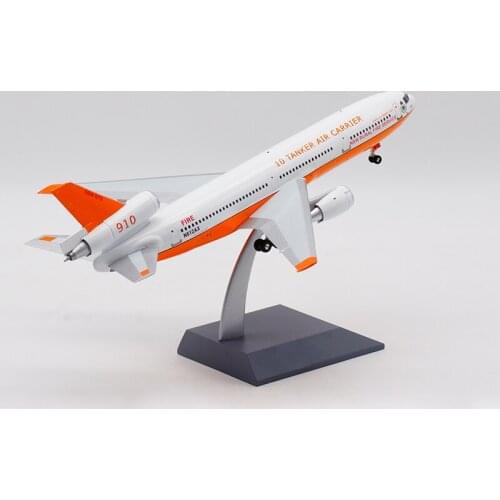 Diecast 1:200 Scale Douglas DC-10-30 N612AX Rural Fire Service Airline Alloy Aircraft Plane for Collection Plane Model Souvenir