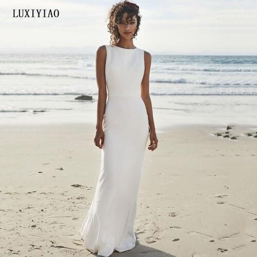 LUXIYIAO Mermaid Silhouette Wedding Dresses
