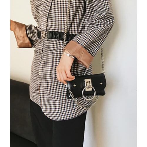 YoReAi Original Hip Hop Womens Belt Bags Fashion Ladies Simple Pouch Waist Bag Punk Style Chest Pack Cool Girls Coin Pocket