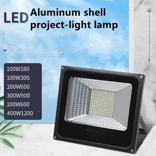 Led project-light lamp 100 w200w courtyard aluminum shell floodlight lamp lighting emergency light field square