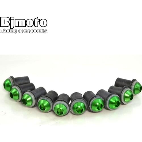 BJMOTO Motorcycle Windscreen Windshield Bolts Screws Kit For Yamaha XJ600 XJ900 XJ400 XT600 R1 R6 R3 R25