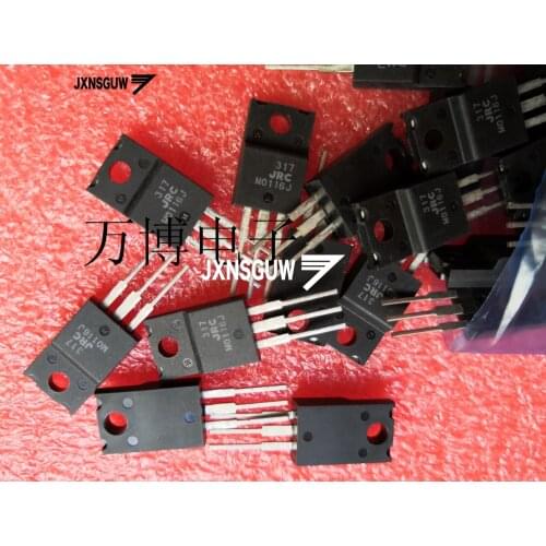 10PCS Original JRC NJM317F Three-terminal regulator 317F Transistor triode 317 LM317 Adjustable voltage regulator tube Japan