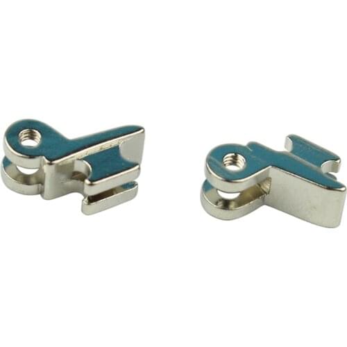 50pcs(25pairs) 1.5x3.5mm Double Teeth Hinge Broken Front Hinge Replacement For Plastic Acetate Glasses Repair Accessory