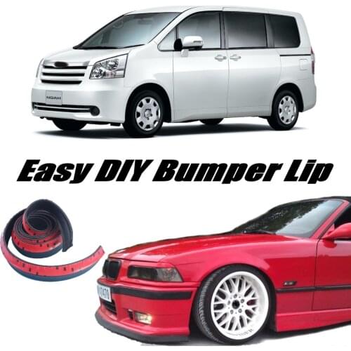 NOVOVISU For TOYOTA Noah Voxy Nav1 Bumper Lip / Top Gear Shop Front Spoiler For Car Tuning / Body Kit + Strip Skirt