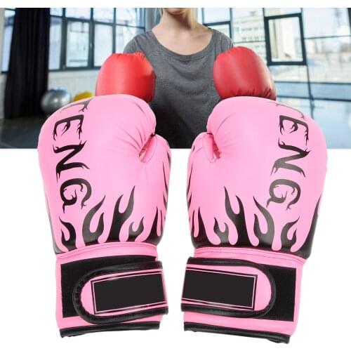 Boxing Gloves for Kids Adults Muay Thai Boxe Sanda Equipment Free Fight Martial Arts Kick Boxing PU leather Training Glove