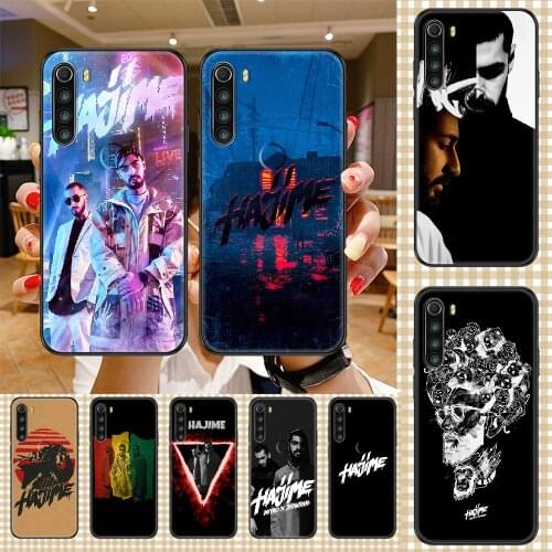 Miyagi & Andy Panda Hajime Phone case For Xiaomi Redmi Note 7 7A 8 8T 9 9A 9S 10 K30 Pro Ultra black fashion prime pretty bumper