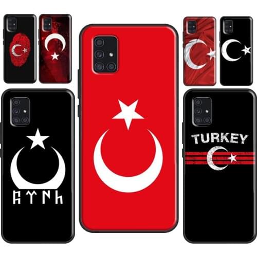 Turkey Turkish Flag Case For Samsung A21S A20e A12 A32 A42 A52 A72 A10 A30 A40 A50 A70 A31 A41 A51 A71 Coque
