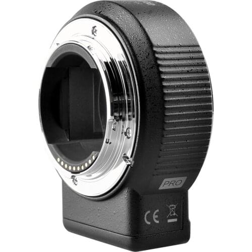 COMMLITE CM-ENF-E1 PRO Electronic Auto-Focus Lens Mount Adapter for Nikon Tamron Sigma F Mount Lens to Sony E Mount Camera