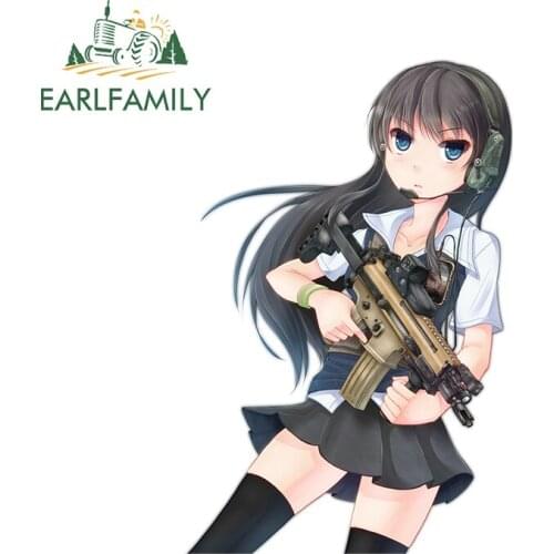 EARLFAMILY 13cm x 9cm for Shuushuu Decal Scratch-proof Window Scratch-Proof Anime Motorcycle Helmet Snowboard Vinyl Car Stickers