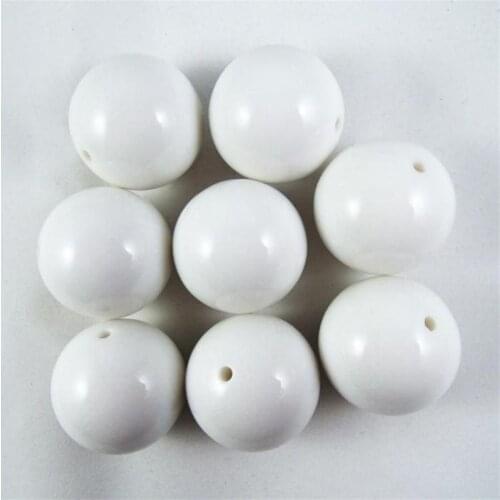 8 Colors Choosing Large Size 30mm Chunky Acylic Round Loose Beads for DIY Necklace Jewelry Making Solid Colors 5pcs/lot CH-0108