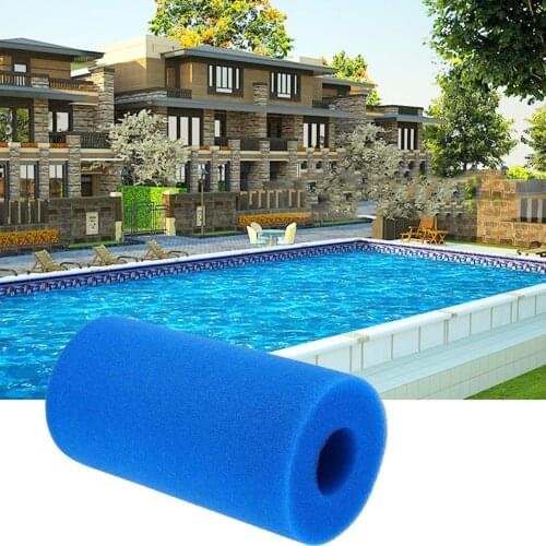 Washable Sponge Foam Cartridge Element Reusable Pool Foam Filter 200×100×40MM Biofoam Cleaner Swimming Pool Accessories