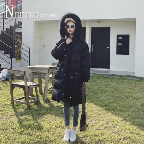 Women Parkas Long Style 2020 New Outwear Korean Loose Thick Winter Female Jacket