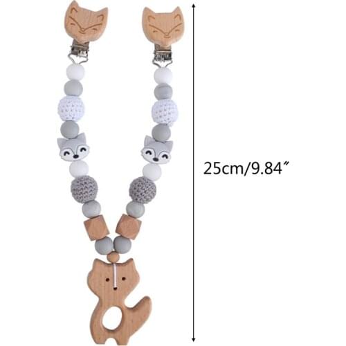 Baby Stroller Hanging Pendant Pacifier Clip Chain Infants Mobile Rattle Bed Bell 425F
