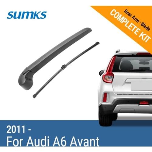 SUMKS Rear Wiper & Arm for Audi A6 Avant 2011 2012 2013 2014 2015 2016 2017