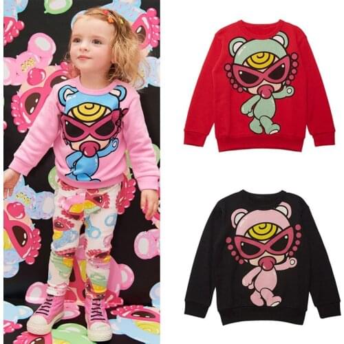 2020 Girls Clothing Hoodies Toddler Sweatshirt Infant Girl Boy Clothes Kids Boys Long Sleever Clothes O Neck Pattern Pacifier