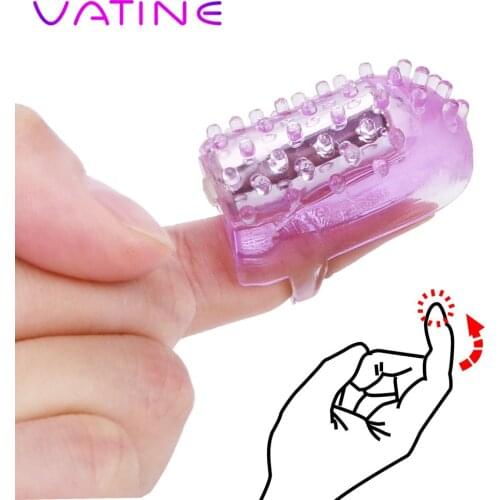 VATINE Mini Jumping Eggs Finger Vibrator Vaginal Massager Nipple Clitoris Stimulator Waterproof Sex Toys For Women