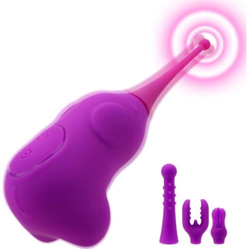 G-Spot Clitoris Stimulator 10 Modes Vagina Vibrator Dildo Masturbator High Frequency Sex Shop Adult Cute Elephant Vibrator