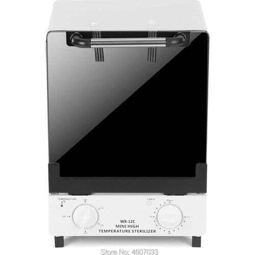 High temperature Disinfecting Cabinets Nail Art Salon Sterilizer Box Portable Sterilizing Manicure Tools Nail Art Equipment