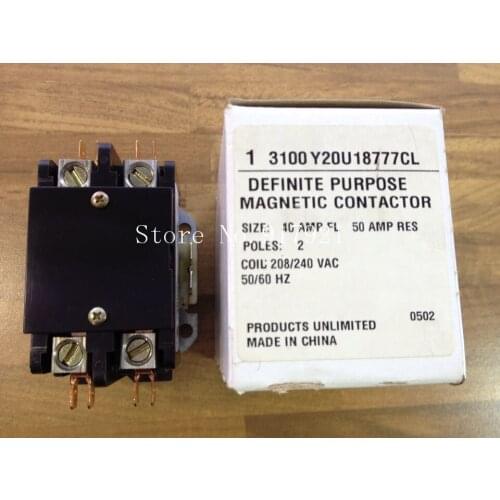 [ZOB] The original DEFINITE PUBPOSE 3100 Y20U18777CL 220V 40A contactor --5pcs/lot