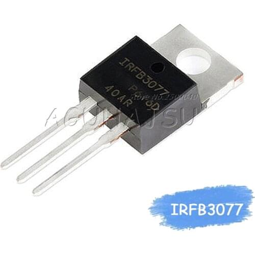 10pcs IRFB3077 TO-220 IRFB3077PBF TO220 IRFB3077GPBF 75A 210A FB3077