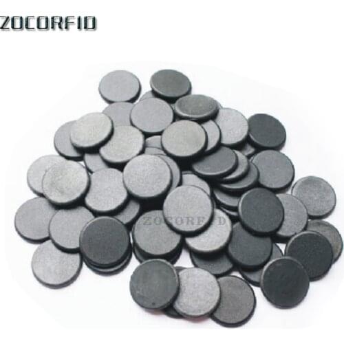 100pcs/lot diameter=20mm RFID 125KHz ID laundry tags/High temperature washing label