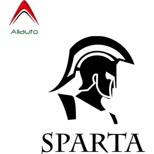Aliauto Personality Car Sticker Brave Sparta Warrior Symbol Motorcycles Decoration Reflective Creative Decal Vinyl,12cm*11cm