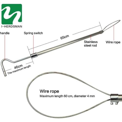 Free shipping Long distance Baoding pig equipment longboom set pig the beast Stainless steel long rod set of pig Guinea Pigs