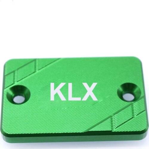 For Kawasaki KLX140 KLX250 KLX650 KLX 140 250 Motorcycle Accessories Brake Clutch Cylinder Fluid Reservoir Cover Cap With Logo