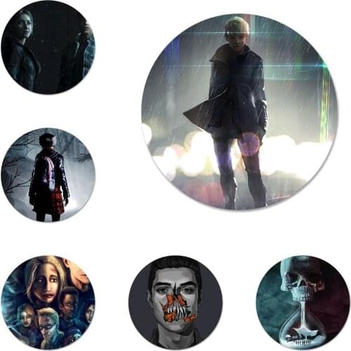 Until Dawn AJ Jefferies on ArtStation Badge Brooch Pin Accessories For Clothes Backpack Decoration gift