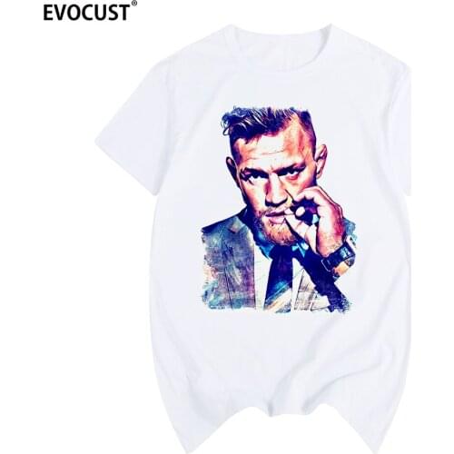 Conor McGregor mma 2019 New Arrivals T-shirt Cotton Men T shirt New Women Summer Comfortable Tee