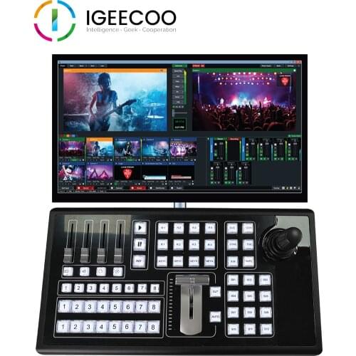Vmix controller IGC-JK105VB vMix console controller T-bar joystick Switchboard control panel from China manufacture IGEECOO