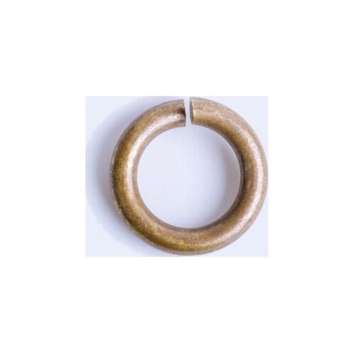 10pcs Handmade Brass DIY Keychain Ring Cosplay Accessories Decoration Keyring Ring for Women Men Christmas Gift New