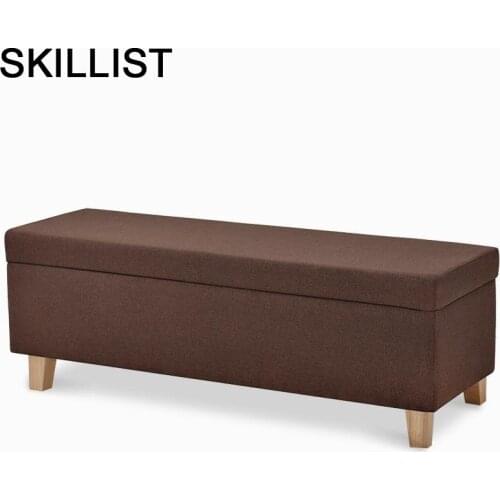 Mueble Vintage Taburet Moderno Sofa Clothing Store Escalera Plegable Change Shoes Taburete Kids Furniture Poef Storage Chair