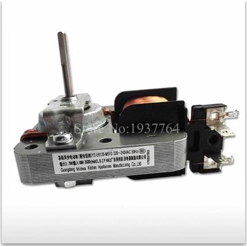 New original 1pcs microwave oven fan cooling fan motor compatible model YZ-E6120-M51D YZ-E6120-W51D 220-240V 18W